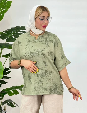 شومیز گازوییلی طنین کد : 3146