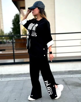 تیشرت شلوار پاریس