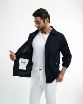 ام کی کالکشن کت mk-23557-navy-blue
