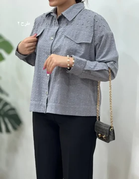 شومیز مجلسی سوزندوزی فیدل