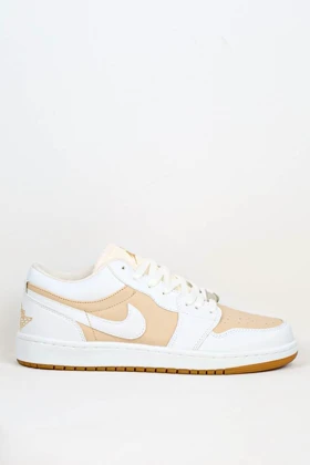 کتانی مردانه جردن 1سفید کرم