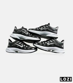 کفش کتانی مردانه و زنانه مشکی طوسی نایک NIKE P-6000