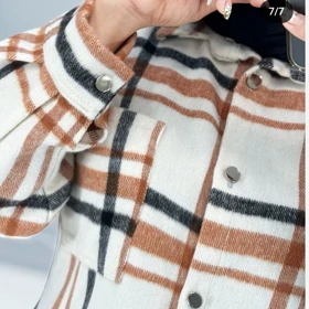 شکت زنانه چهارخونه پاییزی