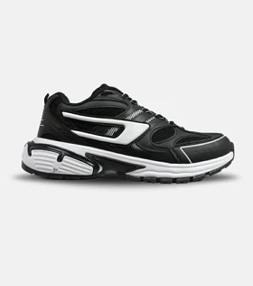 کفش کتانی بزرگ پا مشکی سفید DIESEL S-SERENDIPITY SPORT مدل 8244