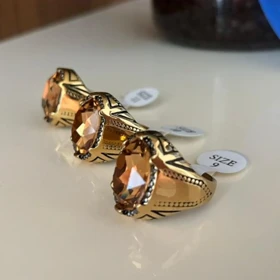 انگشتر استیل رنگ ثابت مردانه کد tw10044