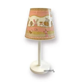 لوستر آباژور و ساعت طرح پیتر صورتی KIMKIM