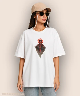 تیشرت لش مردانه و زنانه طرح شیطان کش شخصیت تانجیرو کد 939