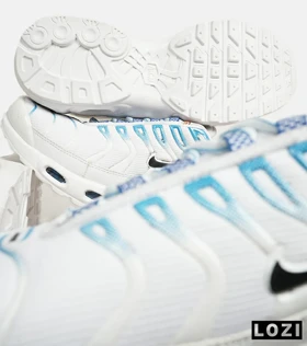 کفش کتانی مردانه و زنانه سفید آبی NIKE AirMax Plus TN Ultra