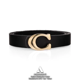 کمربند زنانه کوچ Coach Leather Belt BL12