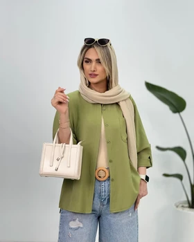 شومیز پشت دکمه