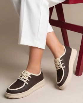 کفش کتانی زنانه gucci کد 556 MR NEW