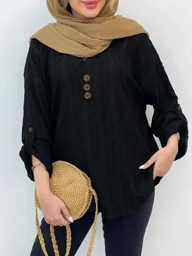 شومیز سه دکمه مایسا