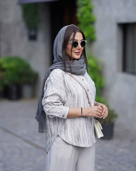 شومیز یقه مردانه