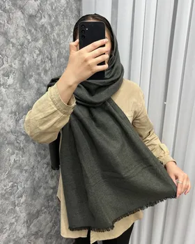 شال بافت ساده پشمی 3995
