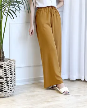 شلوار بگ نخی رنگی