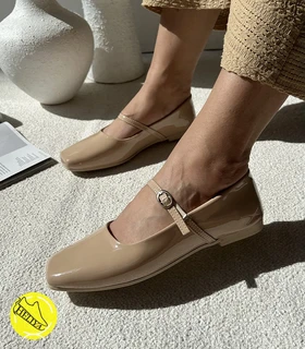 کفش کالج زنانه بدون پاشنه بالرین