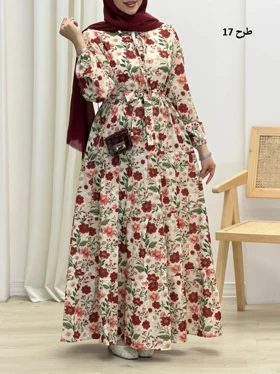 4252-پیراهن بلند نوردخت