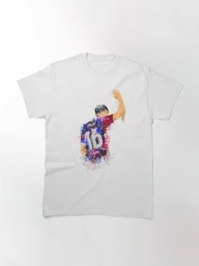 تیشرت ورزشی بارسلونا | تیشرت FC Barcelona طرح Pedri Barcelona Star کد 144336