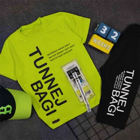 تیشرت شلوارک پسرانه اسپرت TUNNEJ