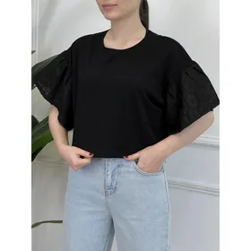 تیشرت آستین چکنده