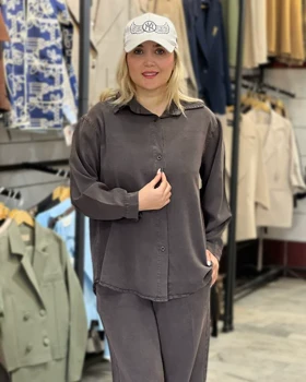 شومیز سیلک تابستانی لخت و ریزشی