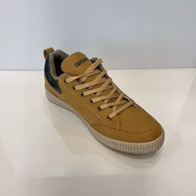 کفش کتانی اسپرت مردانه کت با کفی طبی عسلی