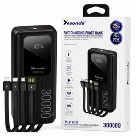 خرید پاوربانک 30000 یوسوندا مدل Y-P101