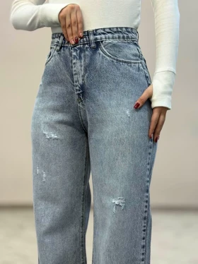 شلوار جین فلربگ اسیدشور8193