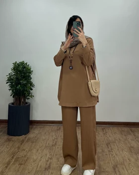 ست مانتو و شلوار نغمه