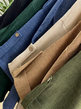 مانتو شومیزی آستین پاگن کد 2137