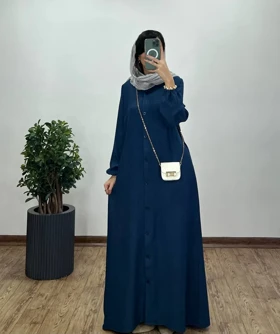 مانتو عبایی بلند بانو