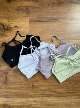 نیم‌تنه ورزشی زنانه لولولمون مدل Lululemon Strappy