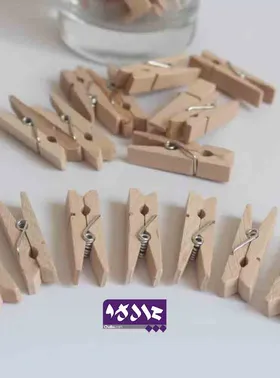 گیره چوبی ساده