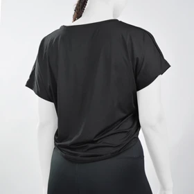 کراپ ورزشی زنانه نایک مدل KRS-2B1781 مشکی