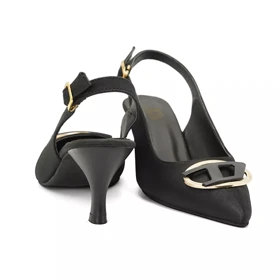 کفش مجلسی زنانه پاشنه‌دار 5 سانت مدل 400948 _ sandal valentino