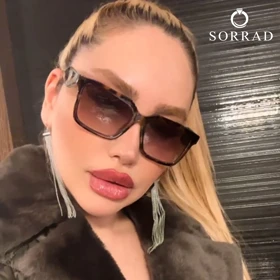 عینک زنانه پرادا / فریم کائوچو عدسی پلی کربنات