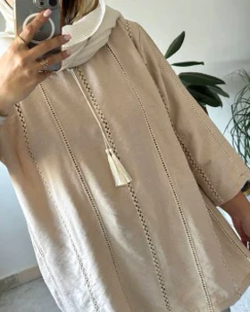 تونیک مانتویی سوزن دوزی دیبا