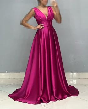 ماکسی ساتن کمر فنردوزی