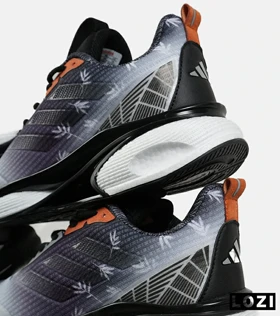 کفش کتانی مردانه و زنانه سفید خاکستری Adidas PureBoost v02