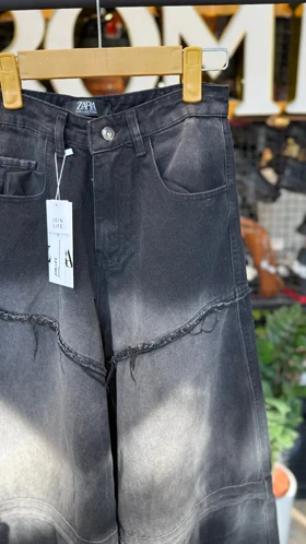 شلوار مام مکس مشکی 6596M