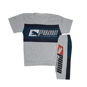 ست تیشرت و شلوارک پسرانه مدل PJ1072