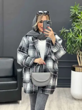 پالتو جلو باز یقه انگلیسی