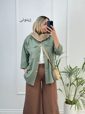 مانتو لینن آرمیلا ( دارای ایرا جزئی )