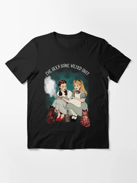 تیشرت آلیس در سرزمین عجایب | Alice and Dorothy I've seen Some کد 222306