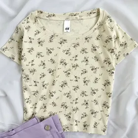 کراپ طرح‌دار h&m