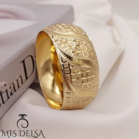 النگو تک پوش 3 سانت طلاروس مدل دث