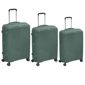 چمدان نشکن سامیت مدل SOMMIT - SOM925 SERIES سری 3 عددی (یشمی)