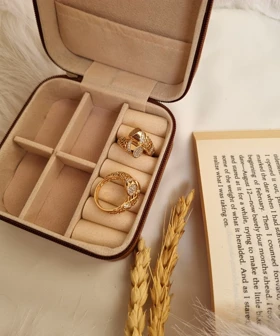 انگشتر طرح طلا لوکس ژوپینگ