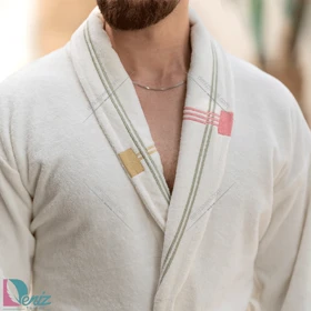 حوله تن پوش ولیسا رنگ شیری