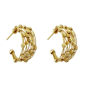 گوشواره زنانه توپی البرنادو، ظرافت در اوج سادگی